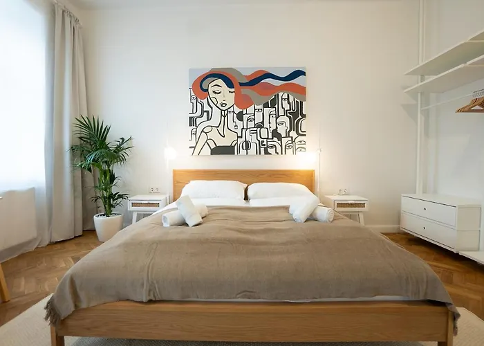 Chic 94m2 With A King-size Bed