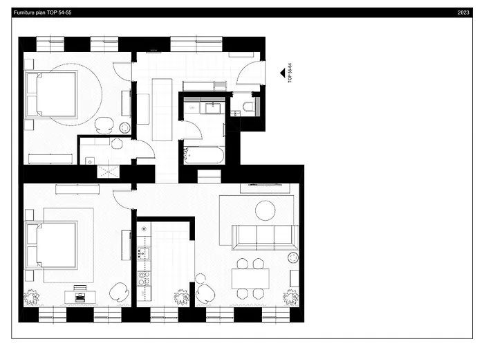 Chic 94m2 With A King-size Bed Vienne